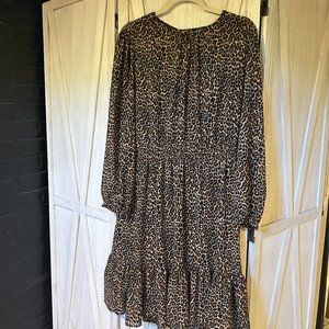 JCrew Leopard Print Dress